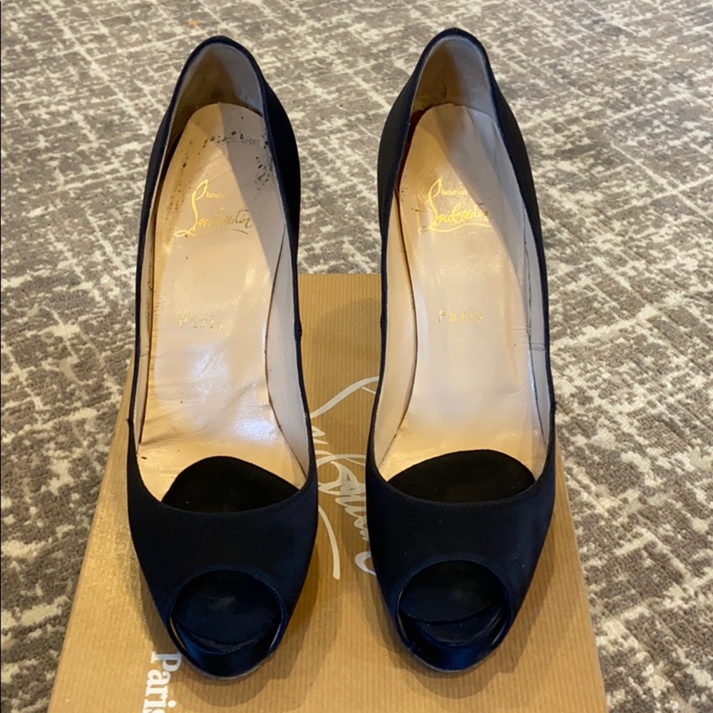 Christian Louboutin Very Prive 120 Crepe Satin